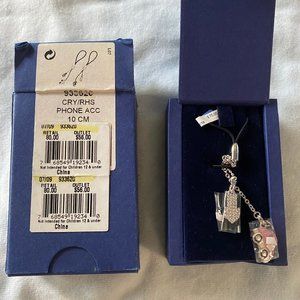 NIB Swarovski Keychains/phone chains